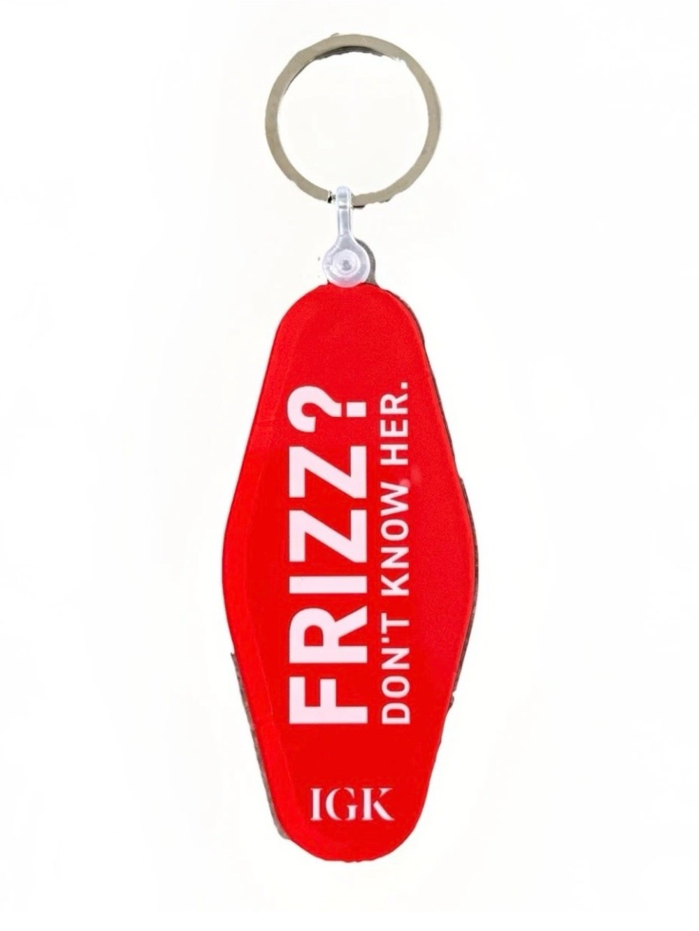 IGK Frizz? Don’t Know Her Logo Keychain